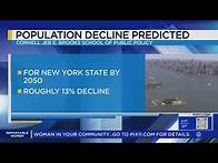 Video thumbnail for NY will see 13% population decline over 25 years: Study