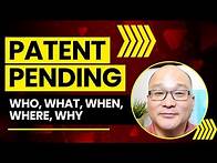 Video thumbnail for Benefits of patent pending status and how to track a competitor's USPTO application