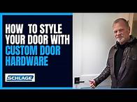 Video thumbnail for How To Style Your Door With Custom Door Hardware?