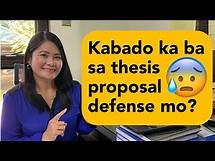 Video thumbnail for Common Research Proposal Defense Questions: Research tips