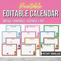 Video thumbnail for Monthly Blank Calendar, Printable Calendars, 2025 Calendar, Cute Calendars, Printable Calendar 2024, Homeschool Calendar, Kids Calendar - Etsy