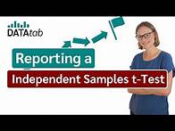 Video thumbnail for How to report an Independent Samples t-Test?