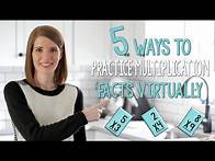 Video thumbnail for 5 Virtual Multiplication Facts Activities and Games for Teachers