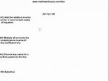 Video thumbnail for How to Convert Standard Form of a line to Point Slope Form