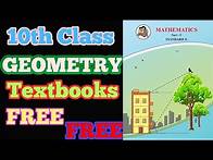 Video thumbnail for |10th Class Geometry textbook NOTES|MAHARASHTRA STATES BOARD MATHEMATICS TEXTBOOK PDF| GEOMETRY 10