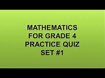 Video thumbnail for Math Grade 4 Practice Quiz Set #1 Part 1