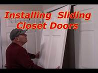 Video thumbnail for How To Install Bypass Sliding Closet Doors