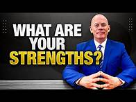 Video thumbnail for What Are Your Strengths? (10 GREAT STRENGTHS to use in a JOB INTERVIEW!)