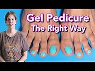 Video thumbnail for A Proper Salon Pedicure With Gel Step By Step. Watch Me Work.
