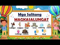 Video thumbnail for MGA SALITANG MAGKASALUNGAT