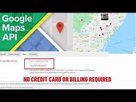 Video thumbnail for How to Get google map API Key without credit card or billing option | 100% Working