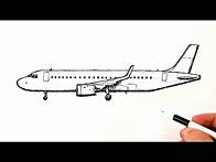 Video thumbnail for How to draw a Airplane
