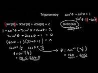 Video thumbnail for Trigonometric Identities 1
