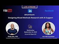 Video thumbnail for Designing Mixed Methods Research with AI Support