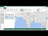 Video thumbnail for How to Plot Coordinates (Latitude and Longitude) in Excel | 3D Map in Excel