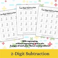 Video thumbnail for 2 Digit Subtraction Worksheets - With Regrouping/borrowing, Without Regrouping/borrowing, Mixed, Bonus Word Problem Pages - 2nd Grade Math - Etsy