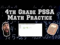 Video thumbnail for 4th Grade PSSA Math Help - Multiplication Word Problem