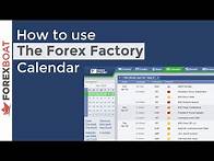 Video thumbnail for How to use The Forex Factory Economic Calendar