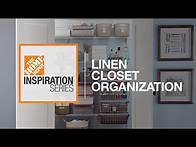 Video thumbnail for Linen Closet Organization | The Home Depot