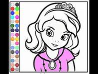Video thumbnail for Free Disney Princess Coloring Pages For Girls - Disney Princess Coloring Pages