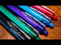 Video thumbnail for Erasable Gel Pens - Pilot Frixion Clicker Retractable Gel Pens Review