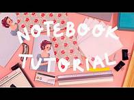 Video thumbnail for HOW TO MAKE NOTEBOOKS TUTORIAL | Different Cutting Methods, Materials I use & Detailed Step-by-Step
