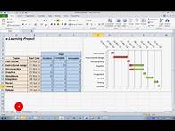 Video thumbnail for How To... Create a Progress Gantt Chart in Excel 2010