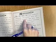 Video thumbnail for Solving a cryptoquote word-by-word in real time