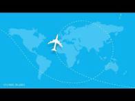 Video thumbnail for Airplane 2D Animation video | Point orient animation video | 2D animation | Motion Graphic|