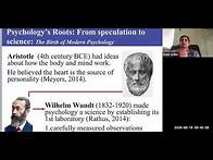 Video thumbnail for Psychology 101 Chapter 1 (Introduction) Lecture