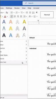 Video thumbnail for Add Fancy Ligatures in Microsoft Word ✒️#shorts