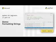 Video thumbnail for Numeric Data Types | Python for Beginners [13 of 44]