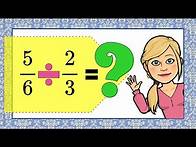Video thumbnail for 5 Steps to DIVIDE Fractions | Grade 6 Math 6 | 6.NS.A.1 💜💙