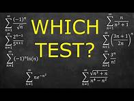 Video thumbnail for Choosing Which Convergence Test to Apply to 8 Series