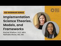 Video thumbnail for Implementation Science Theories, Models, and Frameworks