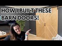 Video thumbnail for How To Build & Install DIY Custom Barn Doors