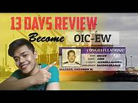 Video thumbnail for How to pass MARINA Theoretical Exam in 13 days review II Tips to become OIC-EW/ NW.