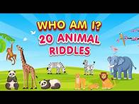 Video thumbnail for Animal Riddles for Kids | 20 Fun Riddles with Answers