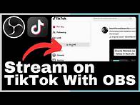 Video thumbnail for How to Stream On TikTok With OBS Studio