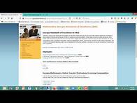 Video thumbnail for Locating & Reviewing the Georgia Standards of Excellence