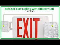 Video thumbnail for Replace Emergency Exit Signs and Lights