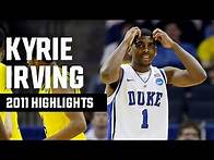 Video thumbnail for Kyrie Irving highlights: 2011 NCAA tournament top plays