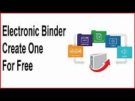 Video thumbnail for Electronic Binder - Create One for Free