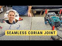Video thumbnail for Seaming Corian Solid Surface Joint - Invisible Seam | Freehand