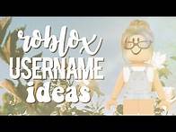 Video thumbnail for Aesthetic Roblox Username Ideas (2021) || Flxral ♡