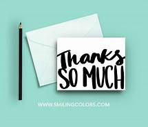 Video thumbnail for Free Printable Thank You Cards - Smiling Colors