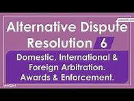 Video thumbnail for ADR Law Lecture Revision Notes - Part 6. Alternative Dispute Resolution LLB Syllabus