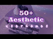 Video thumbnail for 50+ rare aesthetic username ideas (2022) untaken 🍑🍰