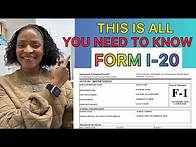 Video thumbnail for How to Complete the Form I-20 Process: A Step-by-Step Guide | All You Need to Know