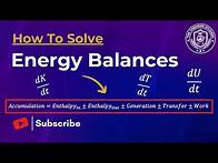 Video thumbnail for How To Solve Energy Balances Easily | Chemical Engineering Explained